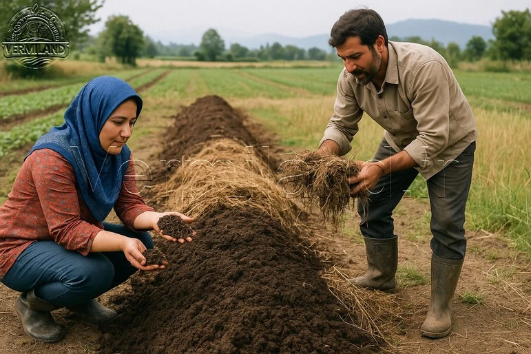 کرم خاکی در کشاورزی