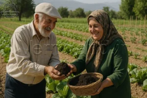 کشاورزی ارگانیک با ورمی کمپوست