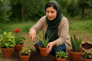ورمی‌کمپوست برای گیاهان آپارتمانی